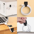 1/10/20 Pcs Nylon Cable Ties Reusable Sticky Adhesive Strap Organizer USB PC TV Cord Wire Plug Management Belt Marker Straps. 