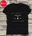Music Printed Logo Tee For Men's & Womens. 