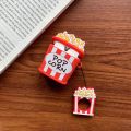 Wireless Earphones Shockproof Chips Popcorn Silicone Protective Case for Apple AirPods 1 / 2. 