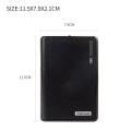 Power Bank Case Battery Charger Portable 4X18650 Dual USB Output Without Battery Outdoor DIY Kit Smart Phone LED Flashlight. 