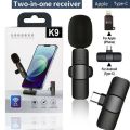 K9 Collar Wireless Microphone - Lavalier Mic for iPhone, Android & Type-C Devices -K-9 Wireless Microphone - tiktok influencer starter pack. 
