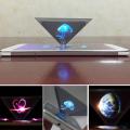 3D Holographic Hologram Display Pyramid Projector Video for Phone &Tablet pad. 