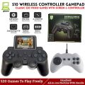 Games Controller Joystick 520 Game With Controller - S10 Handheld Game Pad Digital Game Player & Digital LED Display - Game For Boys & Children. 