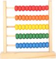 Wooden Abacus, Colorful Beads, Counting and Numbers, Learning Abacus, Addition and Subtraction Arithmetic Teaching Tools. 