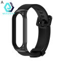 Watch Band Waterproof Soft Silicone Smart Bracelet Strap Wristband for Xiaomi Mi Band 6 5 4 3. 