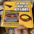 Universal Rear Car Spoiler Led Kit Light Trunk Lip - Flow Turn Signal ~ Trunk Spolier Light - 130cm - 12V. 