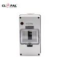 Clopal 4 & 8 Ways Waterproof IP66 Distribution Box Surface Mounted Circuit Breaker Solar PV Distribution Box. 