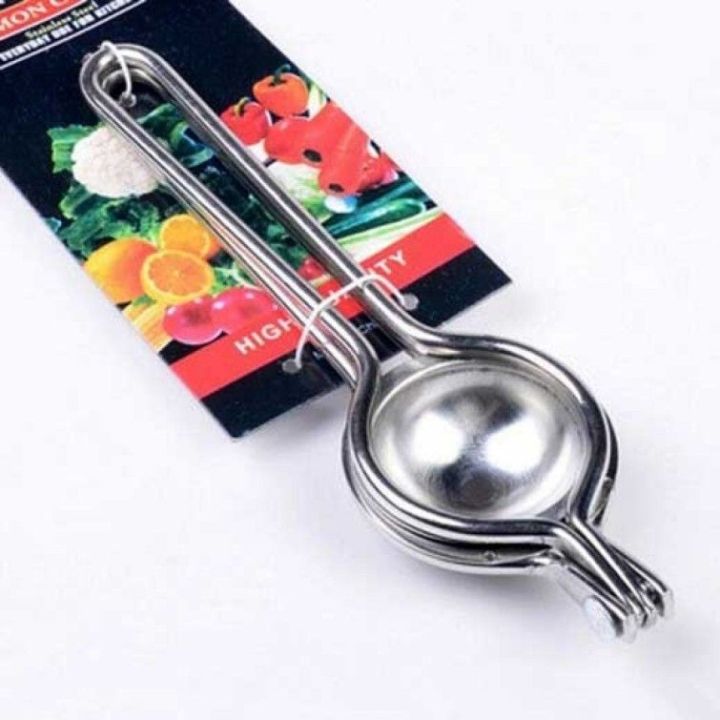 manual lemon squeezer stainless steel premium quality - nimbo nechor