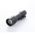 Pocket size torch light - Mini LED Micro USB Charging with Cable and Case - Powerful torch COB Small Rechargeable - Swat Rechargeable Hand Lamp -Mini Flashlight Built In Battery Zoom Torch -  Adjustable Outdoor Waterproof emergency Pocket Light. 