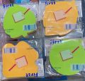 Sticky Notes, Bright Neon Colors 3*3 Red Green Yellow Pink orange. 