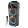 Audionic Solo X50 Portable Speaker | Mobile Speaker | TWS Function | Wired Mic | Bluetooth Speaker with Mic | Rechargeable Speakers | Bluetooth Speaker | Room Speakers | Speaker For Pc | Speaker Bluetooth Woofer | 1 Year Brand Warranty | Black. 