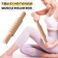 Shin Conditioning Muscle Roller Stick Thai Kickboxing Muscle Roller Stick for Sore Relief Physical Therapy Authentic Wooden Massager for Athletes Heavy Duty Muscle Roller Stick. 