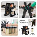 Spice Jar Revolving - Revolving Countertop Spice Racks Seasoning Rack Holder with Spice Jar for Camping Kitchen -. 