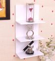WOODLAND FURNITURE Wall Mounted Wooden Shelves Floating Shelves Storage Racks 3 Tier wall decoration shelf. 