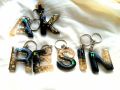 Customize Alphabet keychain | Resin keychains | Keychain for girls | Keychain for boys | Keychain for bags | Black Gold Theme. 