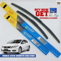 Aim Honda Civic Rebirth 2012-20116 WindScreen Hybird Wipers - 2 Pieces -. 