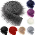Fluffy Trim Attractive Faux Fur Fluffy Trim Trimming Garment Materials. 