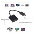 Active DisplayPort to HDMI Adapter,4K Male DP 1.2 in to Female HDMI 1.4 Out Converter,DP-HDMI Video Connector for Laptop,Desktop,PC to Monitor,Projector,TVDP Display Port Male to HDMI Female Adapter Black. 