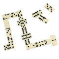 Dominoes Set- 28 Pieces Double-Six Ivory Domino Tiles Set Classic Numbers Table Game. 