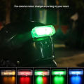 💡New Products+Shipping in 24 Hours💡Car Solar LED Mini Warning Light Night Ride for Motorcycle Electric Vehicle Bicycle Tail Light Anti-rear Strobe Warning Light. 