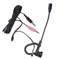 headphones with mic for  pc simple One sided earphone with microphone. 