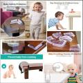 Baby Safety Edge Guards soft Silicon Table desk safety Corner Children Protector (4 Pieces). 