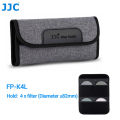 JJC 4 Slots Foldable Filter Pouch Case 40.5mm-82mm ND CPL UV Filter Wallet Camera Lens Filter Storage. 