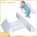 Enigma- Baby Side Sleeping Pillow Adjustable Baby Side Sleep Pillow Anti-rolling Infant Cushion for Newborn Boys Girls Washable Zipper 45 Degree Bevel Design Perfect Gift for Parents Memory Foam Newborn. 