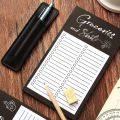 Panda Online 50 Sheets Refrigerator Magnet List Notepad Memo Pad for Shopping To Do Lists Business Planner Note Pad Inspirational. 