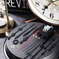 DIY Clock Hands,3 High Torque Long Shaft Quartz Clock Movement Mechanism Motor 5 Sets Kit Hands Replacement Accessories. 
