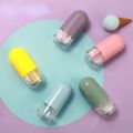 Mini Contact Lens Case Travel Kit Pill Shape Contacts Lens Container Easy Carry With Tweezer Suction Stick Lenses Box Container. 