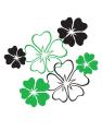 Floral Flower Patterns Wall Decal Sticker for Room Decoration and Home Styling. 