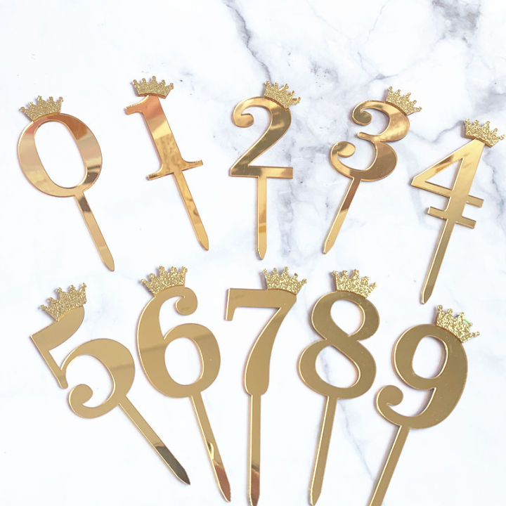 0-9%20Numbers%20Cake%20Toppers%20Happy%20Birthday%20Cute%20Crown%20Number%20Cake%20Flag%20Acrylic%20Cupcake%20Topper%20Birthday%20Party%20Cake%20-%20Image%206