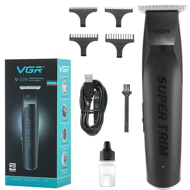 VGR V-229 Electric Hair Clipper Men's Beard Trimmer