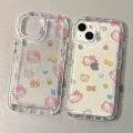 Kawaii Sanrio Hello Kitty Mobile Phone Case for Iphone 13 11 12 14 15 Xsmax Xr 7 8 Plus Cartoon Cute Soft Shell Cute Girls Y2k. 
