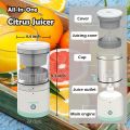 Multifunctional Electric Rechargeable Juicer Orange Squeezer Citrus Press Lemons, Portable USB Charging Electric Juicer Wireless. 