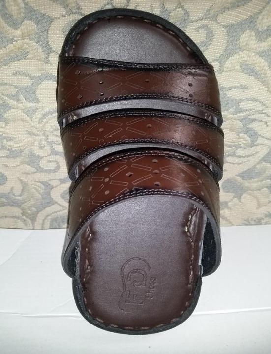 Dark Brown Synthetic Casual Slippers For Men