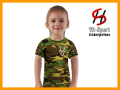 Kids Commando T Shirt with Markhor logo Army camouflage DRI-FIT Cotton T Shirt Round Neck High Quality Commando T-Shirt FOR BOYS AND GIRLS BOTH. 