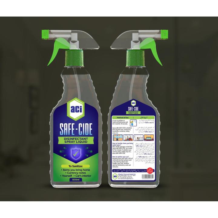 Aci Safe-Cide Disinfectant Liquid Spray | Daraz.pk