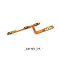 For Xiaomi Poco M4 M5 M5s Pro 5G Power Volume Button Flex Cable Side Key Switch ON OFF Control Button Repair Parts. 