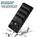 Xiaomi Redmi Note 13 Pro Puffer Case With Camera Lens Protection Soft Back Cover. 