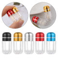 Container Capsule Weekly Splitters Holder Box 10pcs Colorful Empty Case Plastic Bottle. 