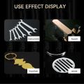 DIY Metallic Liquid Chrome Mirror Marker Pen 1MM Tip Waterproof Silver - Gold Pack of 1 Paint Pen Paint Craft Art Pen Tool  for Model Metal Glass Plastic Painting. 