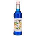 Monin Blue Lagoon Syrup Bottle. 