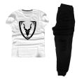 MARKHOR Tracksuit for Men printed half Sleeve T-Shirt & Trouser for Summer Collection Elegant Trendy Wear. 
