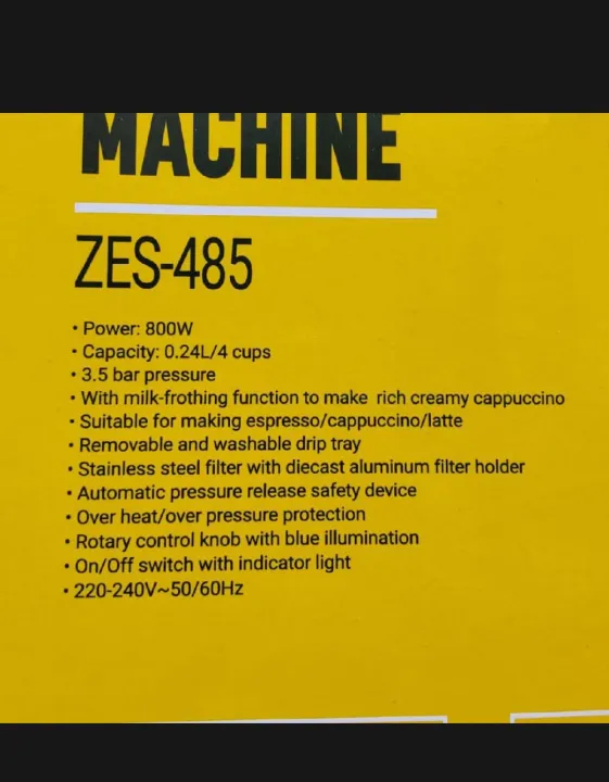 ZANUSSI%20ESPRESSO%20MACHINE%20COFFEE%20MAKER%20ZES-485%20CAPPUCCINO%20LATTE%20MAKING%20MACHINE%20-%20Image%206
