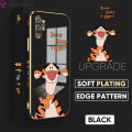 Jizetin (Free Lanyard) for Samsung Galaxy Note 10 Plus / Note 10 Plus 5G Back Cover Jump Jump Tiger Luxury 6D Plating Case Side Pattern Soft Silicone Square Phone Cases. 