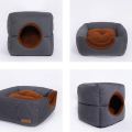 Pet Soft 2 in 1 House/Bed For Cats & Puppies Random Color. 