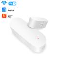 Tuya Smart Wi-Fi Door Sensor Window Sensor Door Magnetic Alarm Detector Independent Magnetic Sensor 2.4GHz WiFi One-Key Connect. 