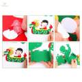Material Pack DIY Non Woven Toy Dragon Boat Crafts Development Toys DIY Felt Craft Kids Handcraft for Classroom Dragon Boat Festival. 